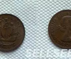 Англия. Парусник - пол пенни, 1959,1964,1965,1966,1967 - 2