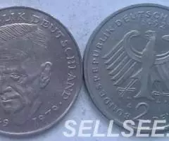 Германия. Курт Шумахер - 2марки, 1992,90,88 - 2