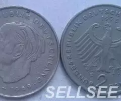 Германия. Теодор Хойс - 2марки, 1970,1975,1980 - 2