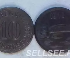 Германия. Веймарская республика. Нотгельды номер 1 - 2