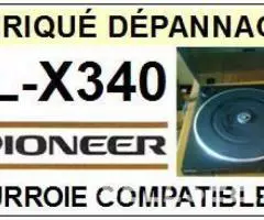 pioneer pl-x340 пассик для проигрывателя винила