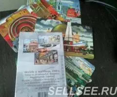 НАБОР ОТКРЫТОК МОСКВА и МОСКВИЧИ 1950-е Р Е П Р И Н Т - 2