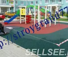 Резиновое бесшовное покрытие для детских и спортивных . .. - 3