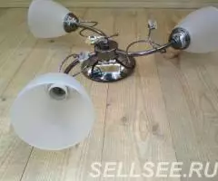 Новая люстра Л-36 трёх рожковая - 2