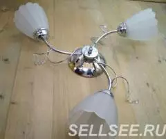 Новая люстра Л-36 трёх рожковая - 4