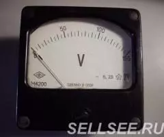 М4200 вольтметр постоянного тока на 150 вольт - 2