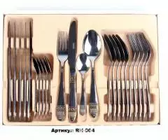Набор столовых приборов 24 предмета, подарочный - 3