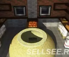 Производственный тандыр с печами - 2