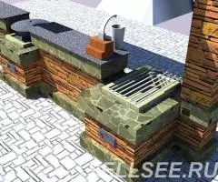 Изготовление барных стоек с печами - 4