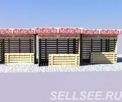 Изготавливаем деревянные ярмарочные домики - 3