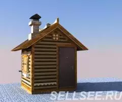 Строительство киоска из блок хауса - 3