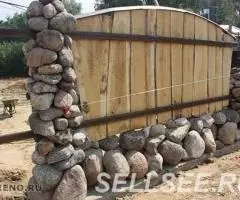 Деревянные заборы. строительство и монтаж - 2