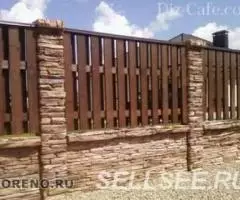 Деревянные заборы. строительство и монтаж - 3