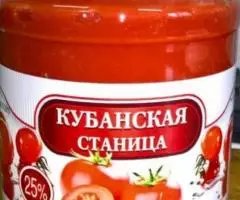 Томатная паста Кубанская станица