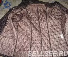 Модная стеганая легкая теплая куртка Plist . Размер 50 - 3