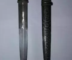 Кубачинский серебряный кинжал, Дагестан, конец 19 начало 20 ... - 3