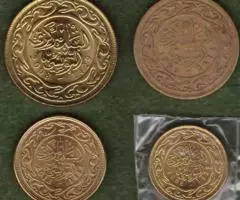 Четыре монеты Туниса - 2
