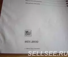 Инструкция для мини-дисковой деки SONY MDS-J930 Япония - 2