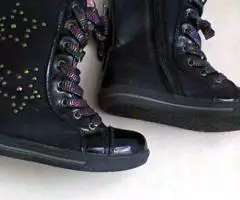 Сапожки осень-весна для девочки. - 2