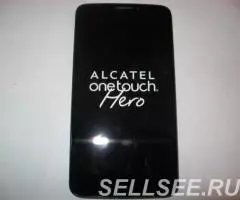 Alcatel OT Hero 8020D Duos 6 Black чехол кожа