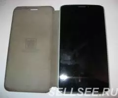 Alcatel OT Hero 8020D Duos 6 Black чехол кожа - 2