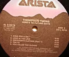 Пластинка Thompson Twins - Here s To Future Days - 3