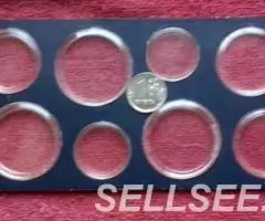 Листы, капсулы и кассета для монет с ячейками разного . .. - 3