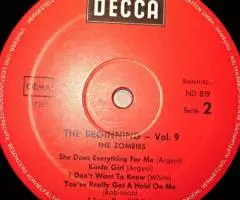 Пластинка виниловая The Zombies - The Beginning Vol. 9 - 3