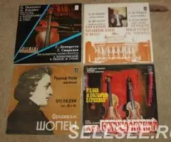 пластинки классические произведения. - 2