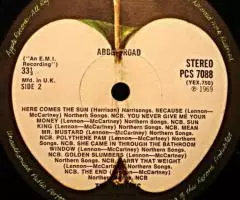 Пластинка виниловая The Beatles - Abbey Road UK - 3