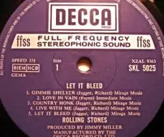 Пластинка виниловая Rolling Stones - Let It Bleed - 3
