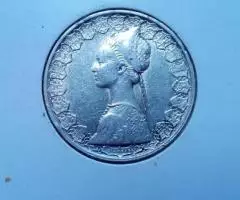 Италия. Парусники Колумба - 500лир, серебро, 1958 - 2