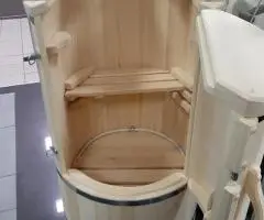 Кедровая бочка профессиональная с парогенератором - 3