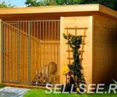 Строим вольер для крупных собак - 2