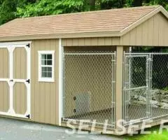 Строим вольер для крупных собак - 3