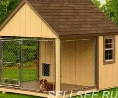 Строим вольер для крупных собак - 4