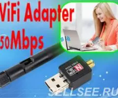 WiFi адаптер всех интернет устройств USB 150мг сек