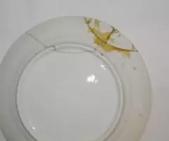 Старинная декоративная тарелка Олень d 19 см. утрата - 2