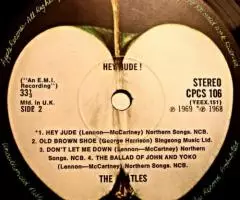 Пластинка виниловая The Beatles - Hey Jude UK - 4