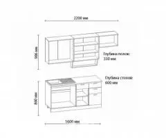 Кухня Венеция-3. Варианты правый, левый - 3