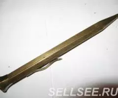 Карандаш длинный. Printator Patent. Латунь. 19 век - 2