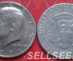 США, Тип Кеннеди - 50 центов, 1998,1971,1992,1972 - 2