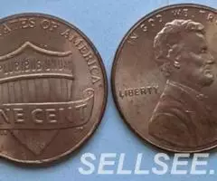 США. Тип Щит - 1цент, медь, разных годов - 2