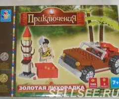 Пластиковый конструктор новый 1toy . ..