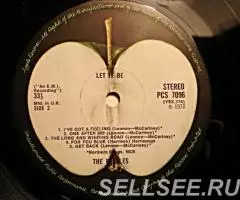 Пластинка виниловая The Beatles - Let It Be green Apple logo - 4