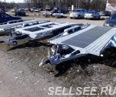 Прицеп-лафета для перевозки автомобиля. - 2