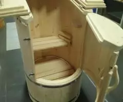 Кедровая бочка овальная со скосом Профессиональная - 2