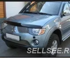 Аирдефлектор капота мухобойка Mitsubishi L200 после 2006 г. ... - 3