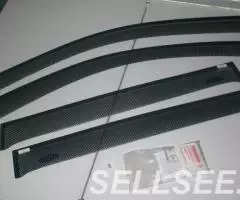 Ветровики Toyota Prado Карбон - 2