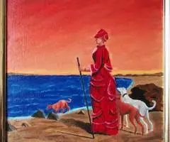 Древнеримские легионеры. Масло. - 2